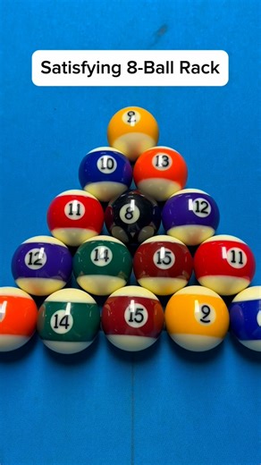 Traveling Pool Hustler 🎱 on Instagram: "How to rack 8-ball like no one else does! (The fun way!) #billiards #8ballpool"