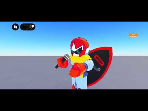 Mega Man and Proto man, animation