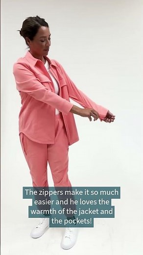 Adaptive Shacket: Comfortable, Accessible Layer for Chronic Illness & Disability 💛