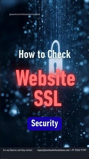 How to Check Website SSL Security #websitesecurity #cybersecurity #ethicalhacking