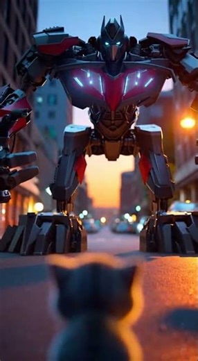 Robot Rescues Kitten 🤖💛