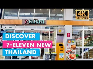 🇹🇭 Discover 7-11 THAILAND NEW & BIG Store in Bangkok, Thailand [4K Video]