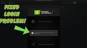 Nvidia GeForce Experience Login Error | How To Fix Easily