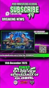 Santana's TNA World Championship Rematch at Genesis!