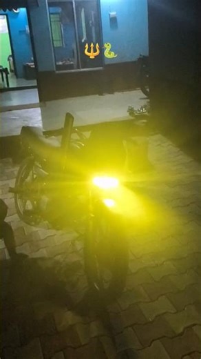 light देखो 😮 #splendormodified #splendor #bike #modificition