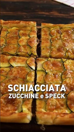 SCHIACCIATA ZUCCHINE E SPECK by Buon'Idea