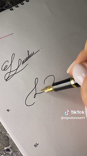 How to sign the letter L ? #signature #signatureideas #names #calligraphy