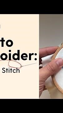 How to Hand Embroider the Buttonhole Stitch