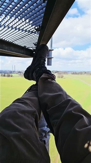 Hanging Under a Tower… Just Enjoying the View