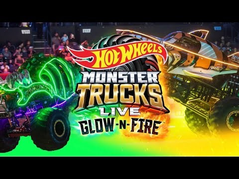 Hot Wheels Monster Trucks, Glow-n-Fire O2 London 2025