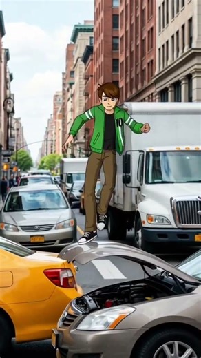 Ben10 is Dancing #youtubeshorts #funny #trendingshorts