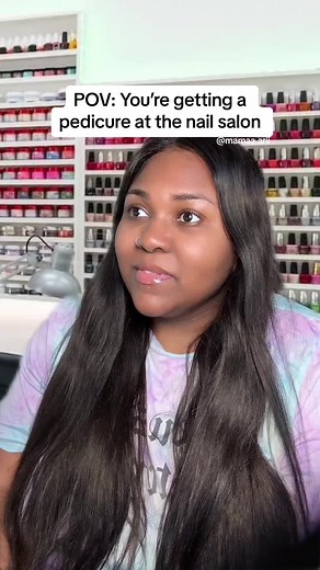 Ticklish Pedicure Experience at Nail Salon