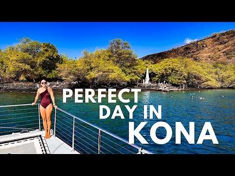 Perfect Day in Kona, Hawaii: Snorkeling Captain Cook + Manta Rays at Night