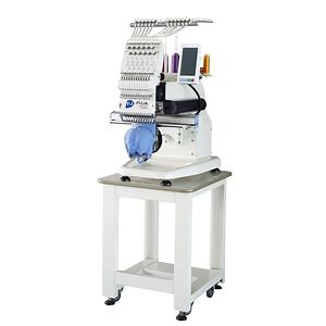 [Hot Item] Fuja Single Head Embroidery Machine Automatic 12 Needles Caps Hat Shoes 1 Head Smart Embroidery Machine