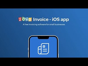 Zoho Invoice iOS overview | An app for those on the move