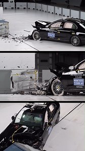 It's a good rating for the 2024-25 Mercedes-Benz C-Class in the updated moderate overlap crash test. The C-Class earned minor downgrades for injury risk to the rear dummy's head/neck and chest, but still earned the highest overall rating in this test along with a 2024 TOP SAFETY PICK award. 🔗 New ratings for more than 20 models: https://go.iihs.org/news-19-awards | Insurance Institute for Highway Safety