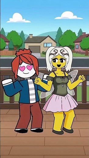 👀 Girls Cant Stop Watching! | Roblox New Neighbors Animation | Funny Muscle Bros#roblox #robloxedit