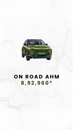 Price breakdown for Tata punch ev base model without battery #tatapunchev