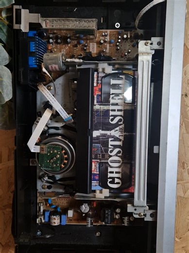 Innovative Wall Mount for VCR and Custom VHS Display