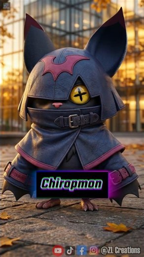 Chiropmon - AI Cinematic Evolution #Digimon #DigimonAI #Digivolution