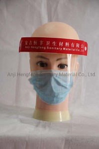 [Hot Item] Wholesale Plastic PPE Safety Product Full Protective Dental Clear Face Shield Visors Hat Mask