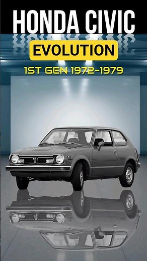 HONDA CIVIC EVOLUTION | 1972 - 2026 | : The Legend! 🇯🇵🔥 #autohub #carculture #carevolution