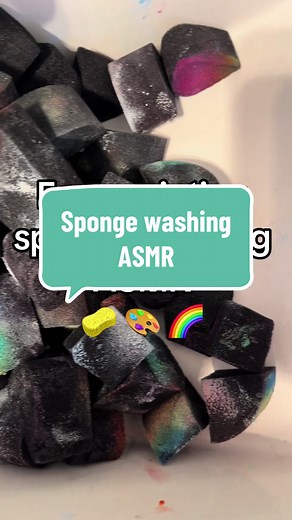 Sponge Washing ASMR Experience for Face Painters