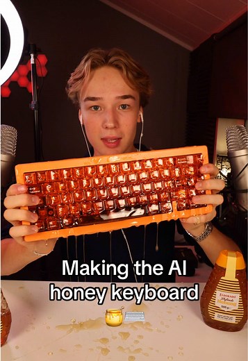 Creating an AI Honey Keyboard with ASMR Sounds