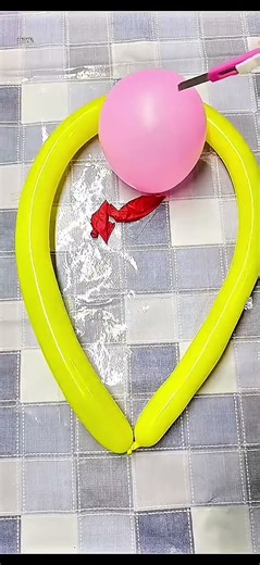 Yellow Ring Balloon with Colorful Balloons | Satisfying Reverse ASMR