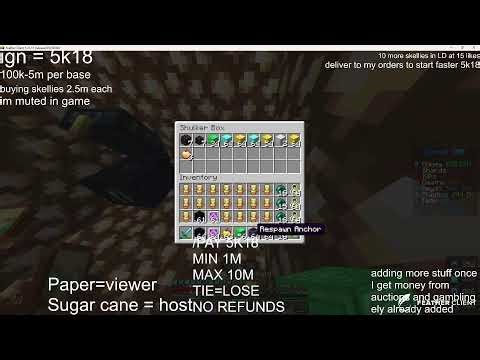 DONUT SMP LIVE LOOTDROP RN STARTING AT 5 VIEWERS