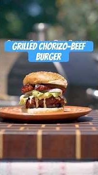 Chorizo Beef Burger Recipe