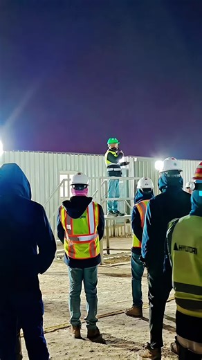 Toolbox talk for a safe working day. Safety is not a rule, it’s a responsibility. #SafetyFirst #ToolboxTalk #HSE #WorkSafe #ConstructionSafety Reposted Video