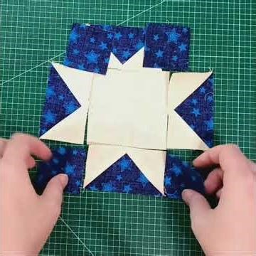 New York State Quilt Block Pattern | Star & Flag Design | 50 Blocks for 50 States #quiltblock