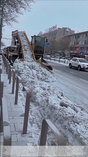 Snow removal on roads – good tools and machinery improve work efficiency