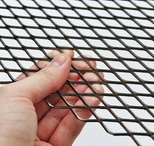 [Hot Item] Heavy Expanded Metal Mesh Low Carbon Steel Expanded Wire Mesh Anodized Expanded Steel Mesh
