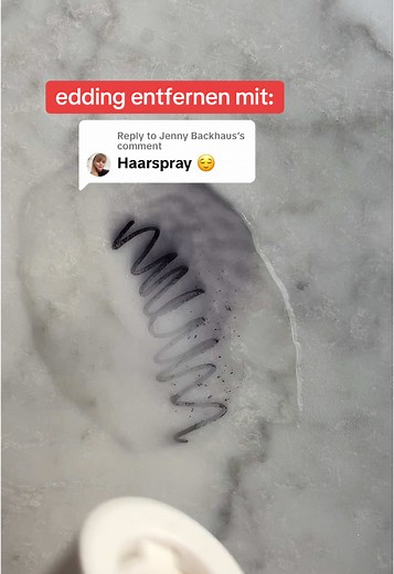 Edding Entfernen mit Haarspray: So geht's!