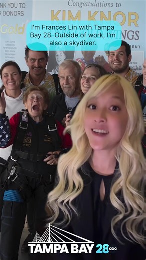 At 86 years old, Kim Knor is proving that age has no limits as she achieved her lifelong goal of making 1,000 skydives, a milestone that earned her the United States Parachute Association Gold Wings. | Tampa Bay 28 - WFTS