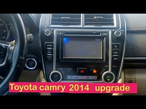 Toyota Camry 2014 install Android car stereo