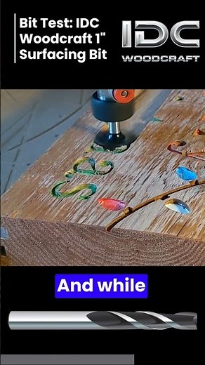 IDC Woodcraft Surfacing Bit Test!