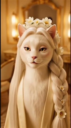 Her Most Beautiful Day 💍 | Emotional Cat Wedding Story#CatWedding#LoveStory#CatWedding#LoveStory