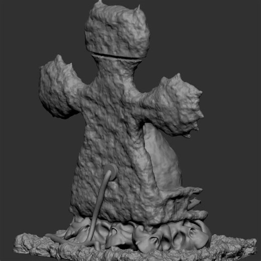 Human Nature: The Brain Devourer - oc 3d printable files