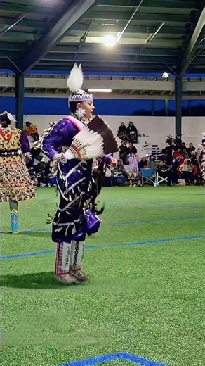 Ladies Jingle side step dancer🪶✨💙 #indigenous #powwow #jingle #dance #beauty #culture #shorts