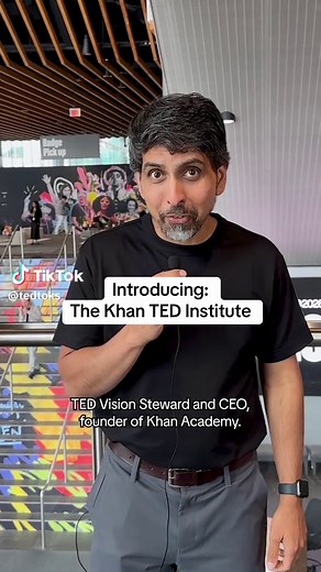 Future of Learning & Careers with AI: Khan TED Institute Announcement