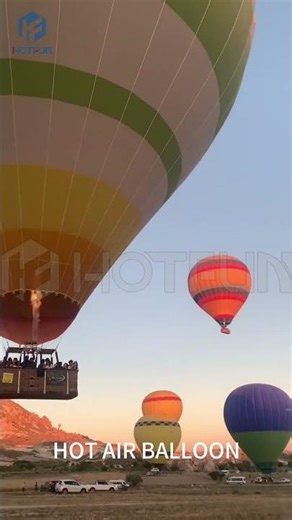 Hot air balloons