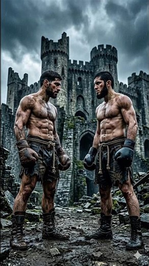 Makhachev vs Topuria Ancient Battle #aishorts #ufc #mma