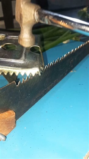 My Grandpa’s Old Saw Works Like New Again!*