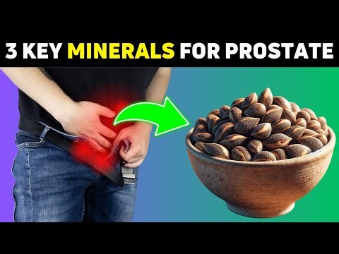 Just 3 Minerals To SHRINK an Enlarged Prostate