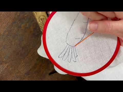 DIY Embroidered Flour Sack Towel