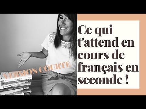 Tout le programme de français de la classe de seconde (version courte)