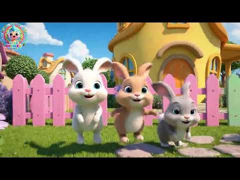 The Spring Rabbits Go Boing Boing Boing | Spring Song for Kids | Nursery Rhymes